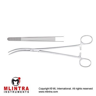 Kieback Dissecting and Ligature Forcep Curved Stainless Steel, 23.5 cm - 9 1/4"
